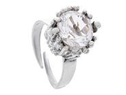 Smycken, RING, silver, i auktion: Lilla Smycken – Tisdag 24 mars