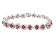 Smycken - ARMBAND, 18K vitguld - View 1