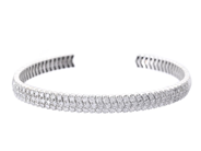 Smycken, ARMRING, 18K vitguld, i auktion: Moderna – Lördag 11 april