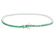 Smycken - TENNISARMBAND, 18K vitguld - View 2