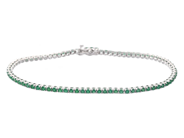 Smycken - TENNISARMBAND, 18K vitguld - View 1