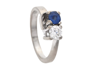 Smycken, RING, 18K vitguld, i auktion: Lilla Smycken – Tisdag 21 april