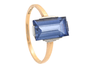 Smycken, RING, 18K guld, i auktion: Lilla Smycken – Tisdag 24 mars