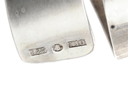 Silver - SERVETTRINGAR 11 st, sterlingsilver vikt 174,2 g - View 2