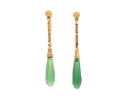 Smycken, ÖRHÄNGEN, 18K guld, i auktion: Lilla Smycken – Tisdag 21 april