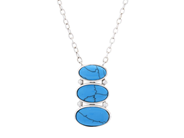 Smycken, COLLIER, sterlingsilver, i auktion: Allmänna – Tisdag 26 maj