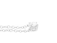 Smycken - ENSTENSCOLLIER, 18K vitguld - View 2