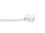 Smycken - ENSTENSCOLLIER, 18K vitguld - View 2