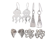 Smycken, SMYCKESSET, sterlingsilver, i auktion: Allmänna – Tisdag 12 maj