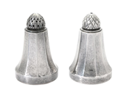 Silver, GEORG JENSEN, salt-och pepparkar, i auktion: Moderna – Lördag 11 april
