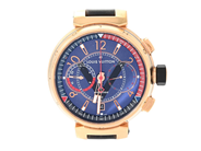 Klockor, LOUIS VUITTON, Tambour Chrono, i auktion: Klockor – Lördag 2 maj