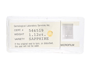 Ädelstenar, GUL SAFIR, ovalslipad 1,12 ct, i auktion: Lilla Smycken – Tisdag 21 april