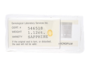 Ädelstenar, GUL SAFIR, ovalslipad 1,12 ct, i auktion: Lilla Smycken – Tisdag 21 april