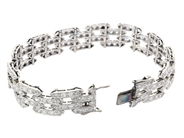 Smycken - ARMBAND, platina - View 2