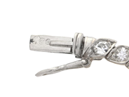 Smycken - COLLIER, platina - View 5