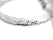 Smycken - CARMOSÉRING, 18K vitguld - View 5