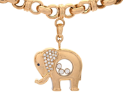 Smycken - CHOPARD, armband med 4 berlocker - View 4