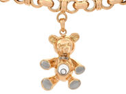 Smycken - CHOPARD, armband med 4 berlocker - View 5