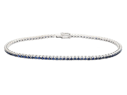 Smycken - TENNISARMBAND, 18K vitguld - View 1