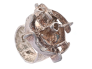 Smycken, RING, sterlingsilver, i auktion: Allmänna – Tisdag 23 juni