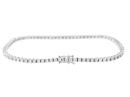 Smycken - TENNISARMBAND, 18K vitguld - View 2