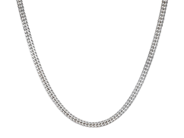 Smycken, HALSKEDJA, sterlingsilver, i auktion: Allmänna – Tisdag 26 maj