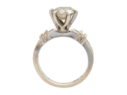 Smycken - RING, 14K vitguld - View 2