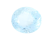 Ädelstenar, BLÅ TOPAS, portugisisk slipning 73,70 ct, i auktion: Lilla Smycken – Tisdag 21 april