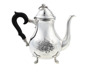 Silver, KAFFEKANNA, sterlingsilver, i auktion: Klassiska – Lördag 25 april