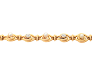 Smycken - ARMBAND, 18K guld/platina - View 3