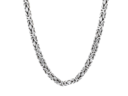 Smycken, HALSKEDJA, sterlingsilver, i auktion: Allmänna – Tisdag 28 juli