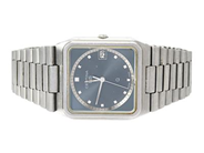 CERTINA, DS, Boett nr. 113.7320.42, herrur, 30,5 x 31 (35) mm, stål, quartz (går ej), safirglas, datum, skadad urtavla, originallänk, viklås, ca 1990.