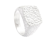 Smycken, RING, sterlingsilver, i auktion: Allmänna – Tisdag 7 juli