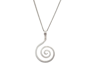 Smycken - HÄNGE MED KEDJA, sterlingsilver - View 1