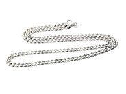 Smycken, HALSKEDJA, sterlingsilver, i auktion: Allmänna – Tisdag 26 maj