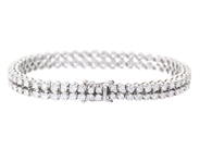 Smycken - ARMBAND, 18K vitguld - View 2