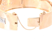 Smycken - ARMRING, 18K guld/silver - View 3