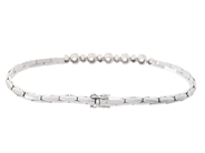 Smycken - ARMBAND, 18K vitguld - View 2