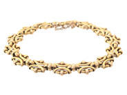 Smycken - ARMBAND, 14K guld - View 1