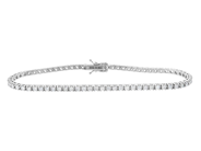 Smycken - TENNISARMBAND, 18K vitguld - View 1