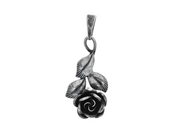 HÄNGE, sterlingsilver, ros, höjd 3,7 cm, vikt 3,0 g.