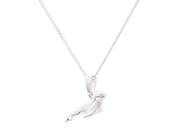 Smycken, HÄNGE MED KEDJA, sterlingsilver, i auktion: Allmänna – Tisdag 23 juni