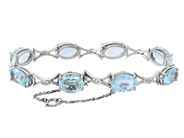 Smycken - ARMBAND, ca 12K vitguld - View 2