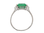 Smycken - RING, platina - View 3