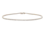 Smycken - TENNISARMBAND, 18K vitguld - View 1