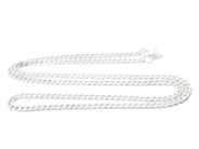 Smycken, HALSKEDJA, sterlingsilver, i auktion: Allmänna – Tisdag 7 juli