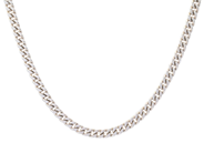 Smycken, HALSKEDJA, sterlingsilver, i auktion: Allmänna – Tisdag 23 juni