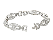 Smycken - ARMBAND, platina - View 2