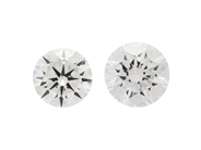 Ädelstenar, 2 DIAMANTER, briljantslipade, i auktion: Lilla Smycken – Tisdag 2 juni