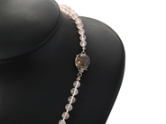 Smycken - COLLIER, rosenkvarts - View 2